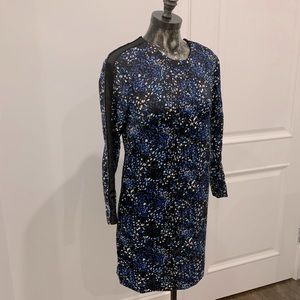 Banana Republic watercolor shift dress size 0